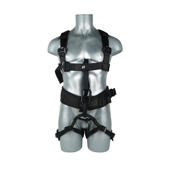 DEFIANCE Extraction Harness – Modular Full Body SPIE Harness for Combat & Rappelling FUSION CLIMBING