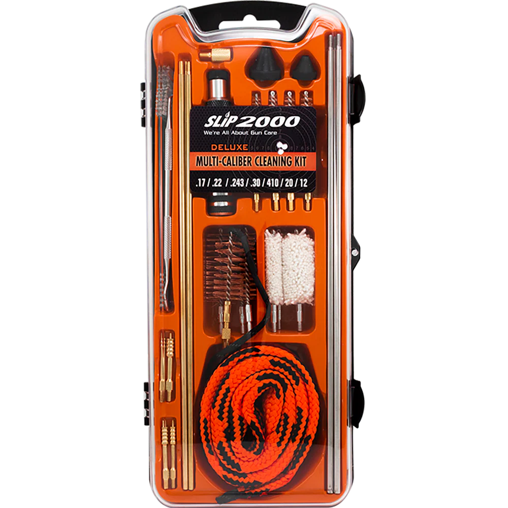 Deluxe Multi-Caliber Cleaning Kit - .17 / .22 / .243 / .25 / .30 Cal / .410 / 20 / 12 Gauge FairD Canada