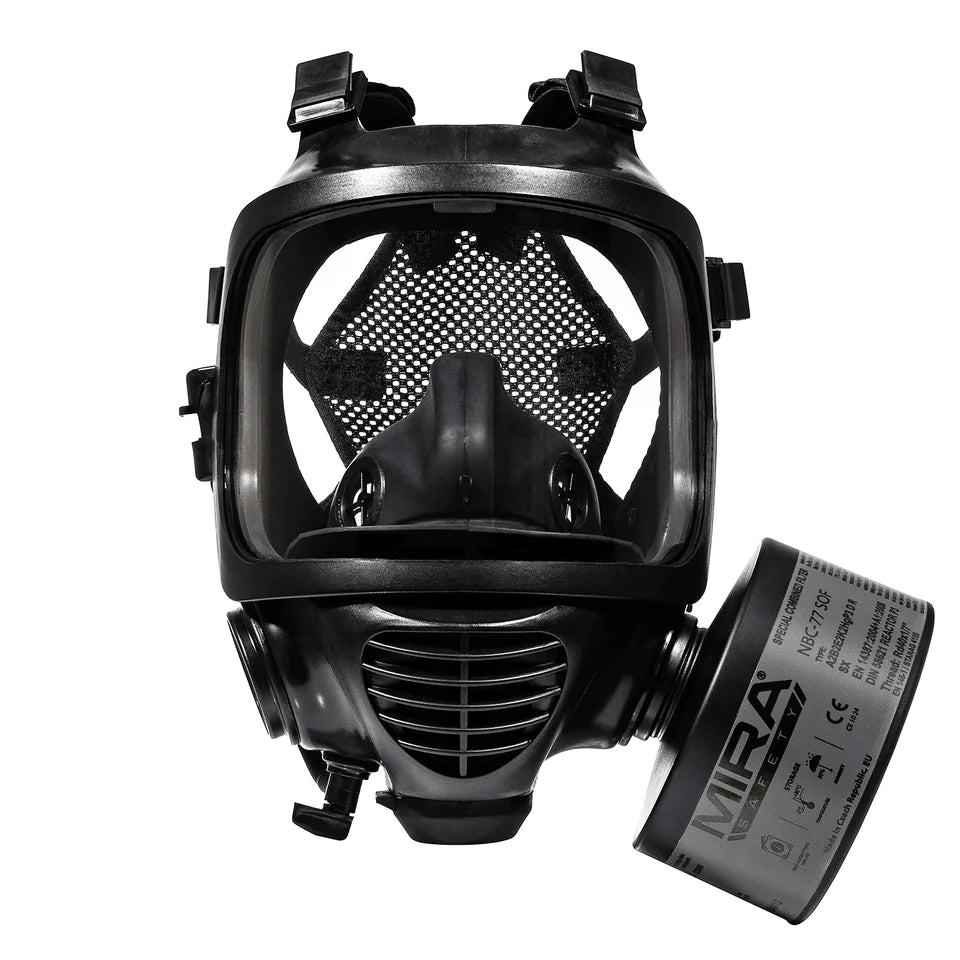 MIRA SAFETY CM – 6 M TACTICAL GAS MASK – FULL FACE - FairD Canada