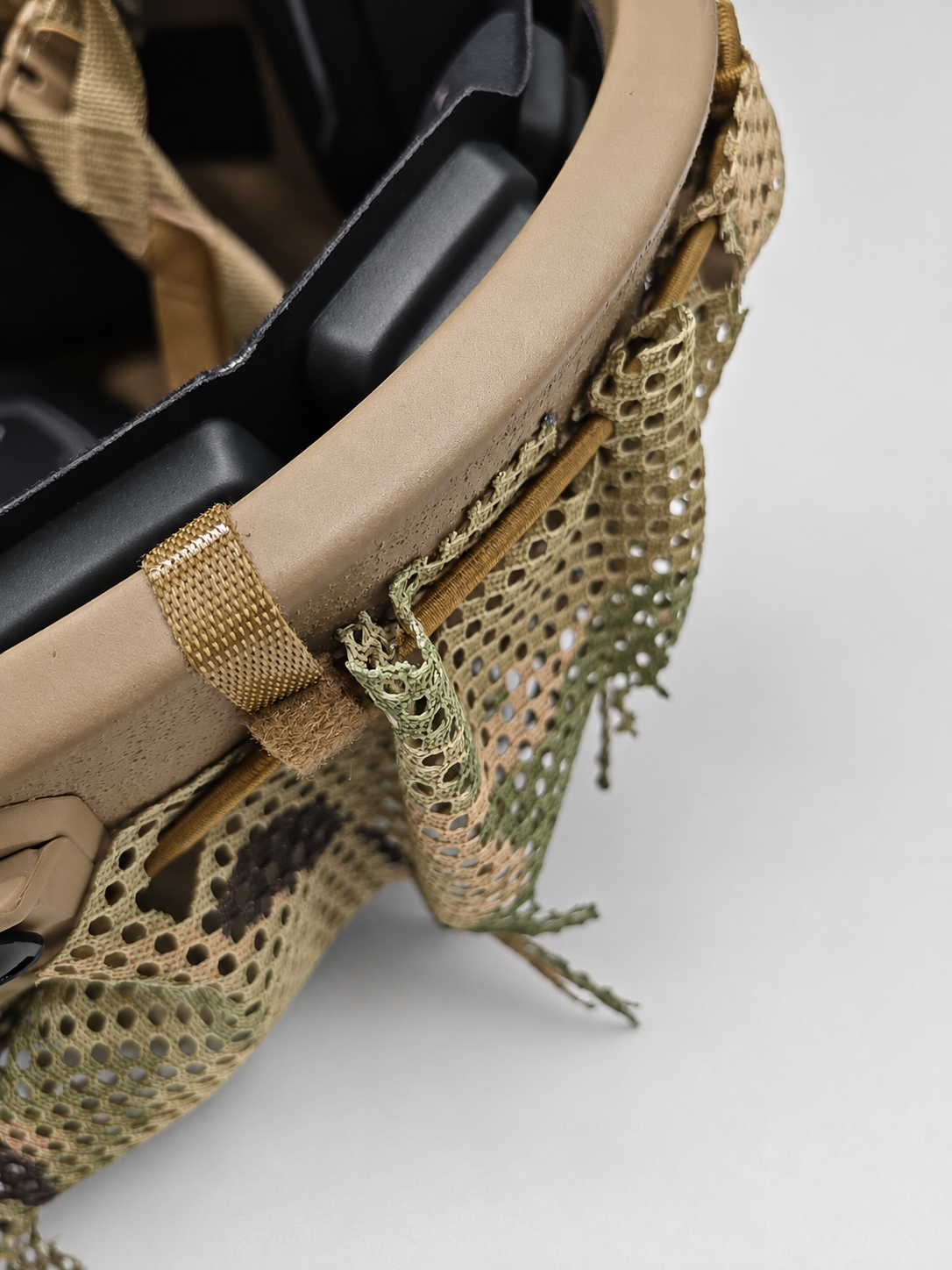 Tatou Armor MultiCam Mesh Helmet Cover — Made in Canada Tatou Armor