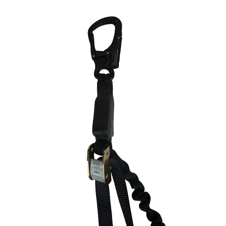 Shock Pack Retention Lanyard – Adjustable Webbing for Helicopter Safety FUSION CLIMBING