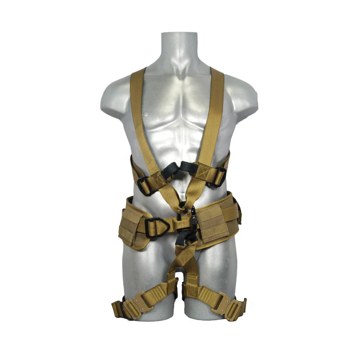 AST Modular Operator Harness – Military Rappel & Extraction System with Delta Ring FUSION CLIMBING