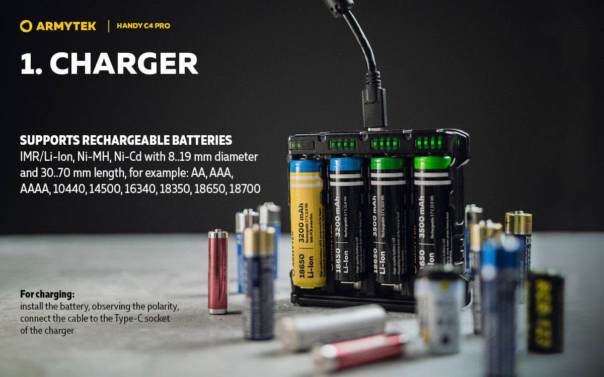 Armytek Handy C4 PRO - FairD Canada