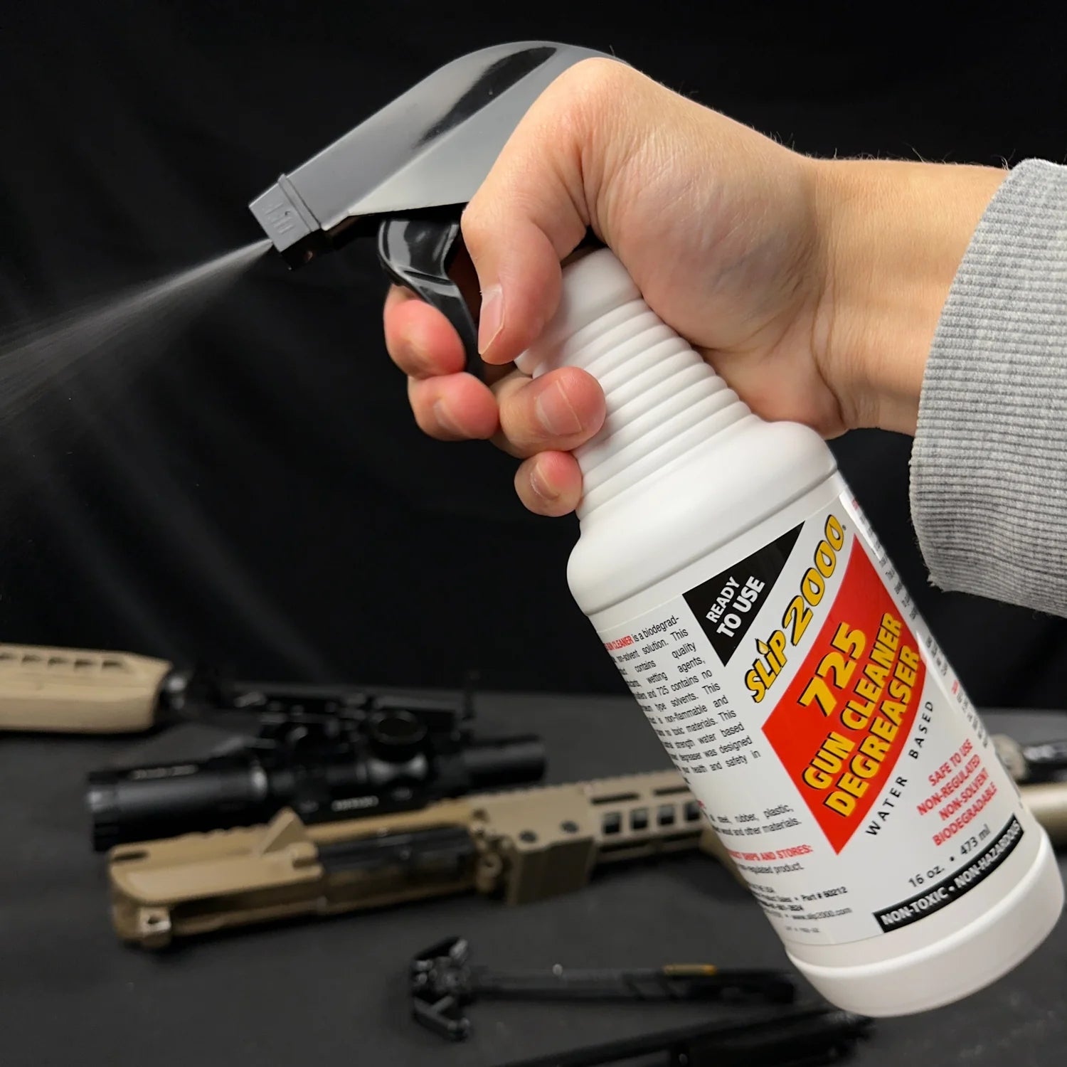 725 Gun Cleaner: Breaks Down Carbon, Grease, and Grime slip2000