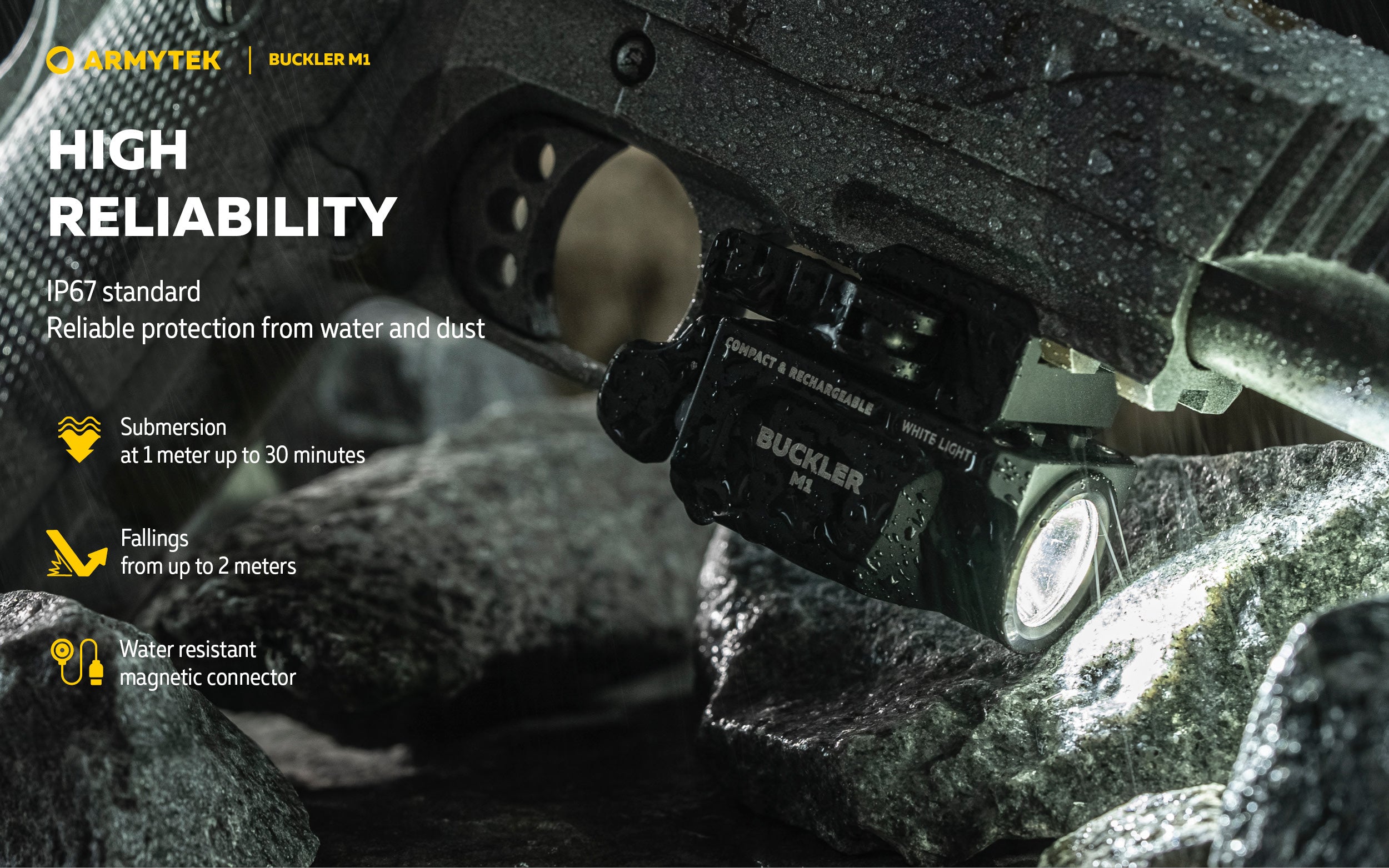 Armytek Buckler M1 White ARMYTEK