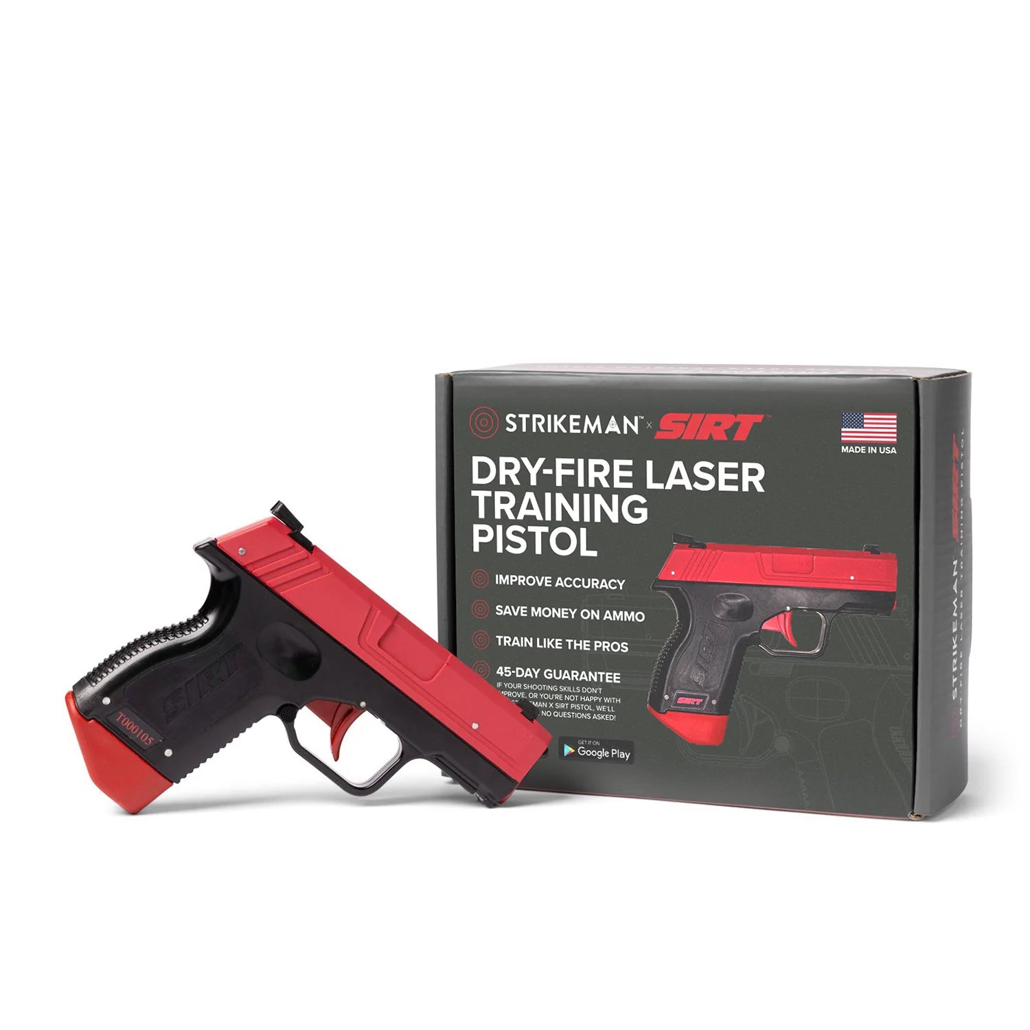 Strikeman x SIRT Dry-Fire Laser Training Pistol STRIKEMAN