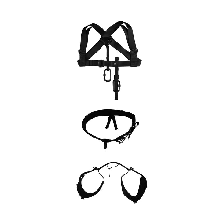 DEFIANCE Extraction Harness – Modular Full Body SPIE Harness for Combat & Rappelling FUSION CLIMBING