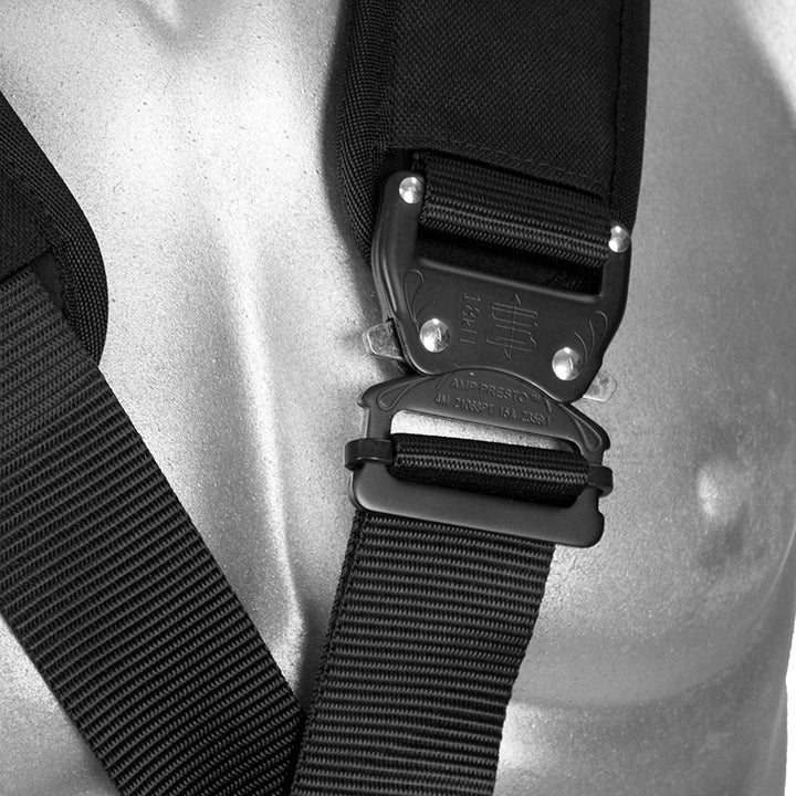 Tac-Rescue Full Body Harness for Rope Rescue, Rope Access, or Stabo Extraction Detachable FairD Canada