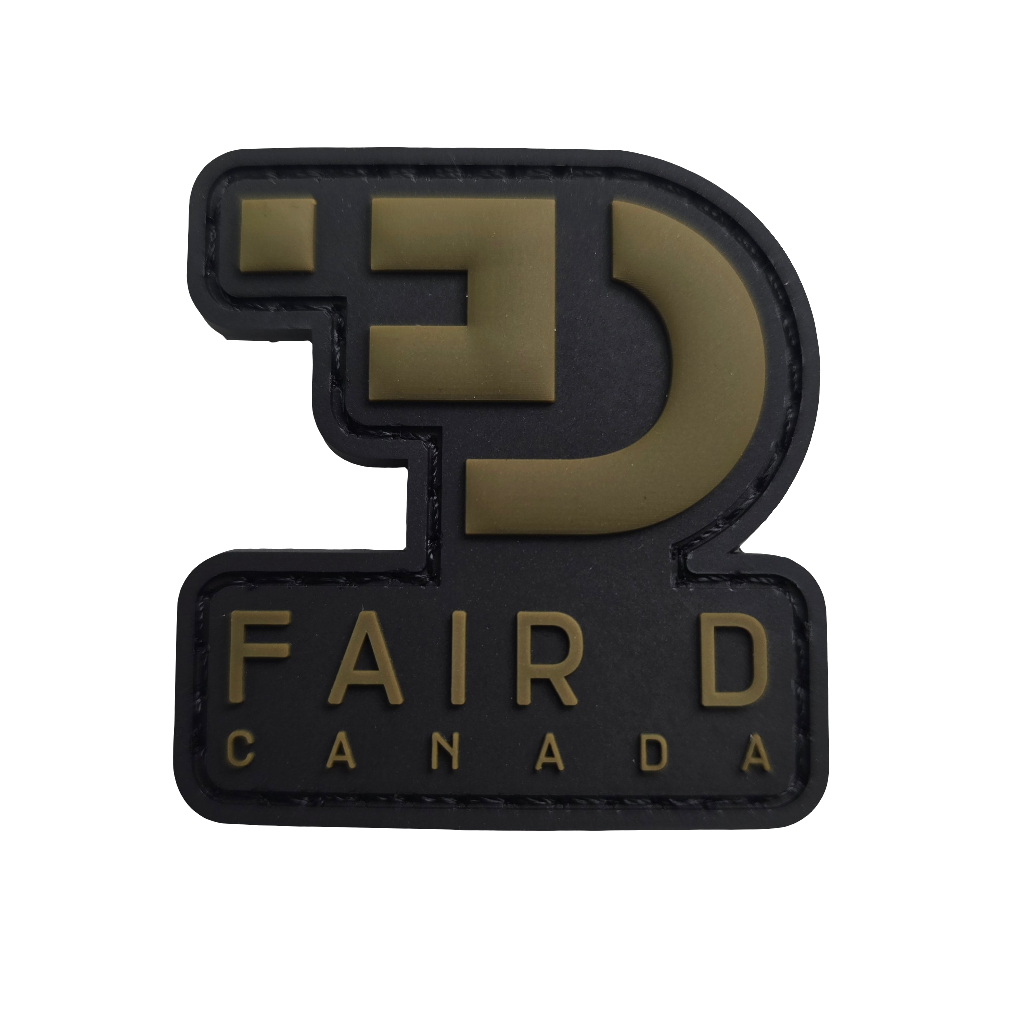 Velcro pvc patch FairD - FairD Canada