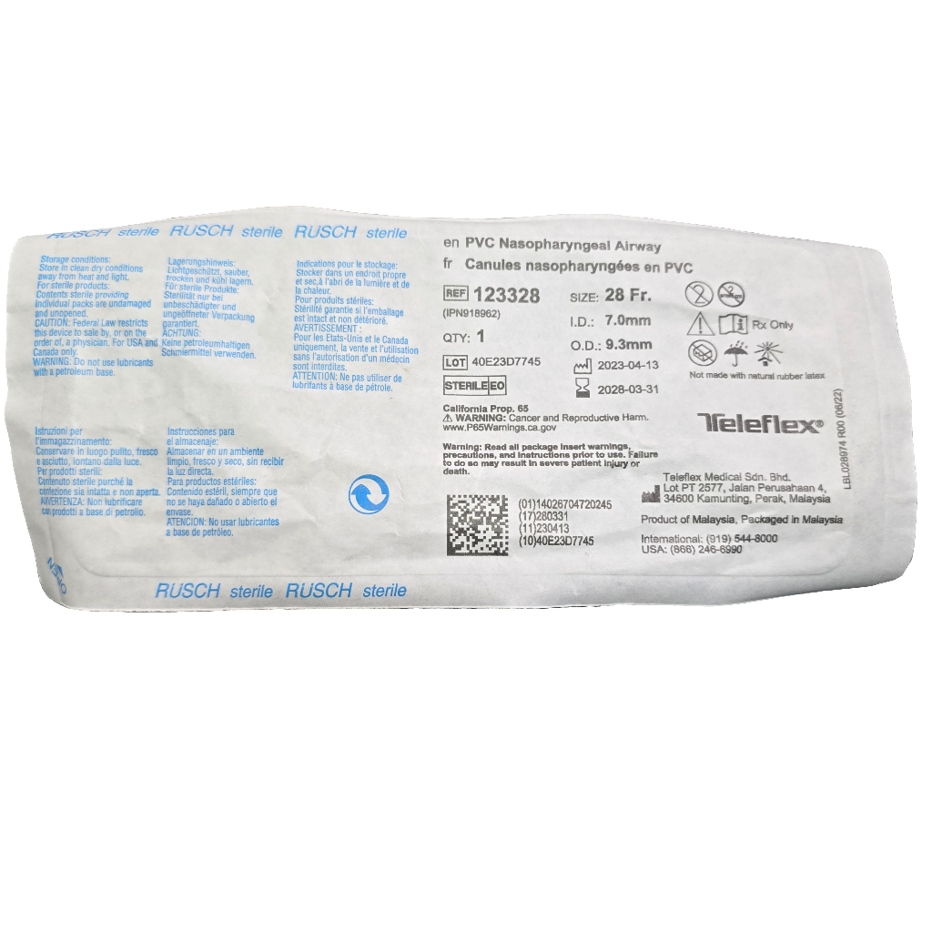 Pvc Nasopharyngeal airway - FairD Canada