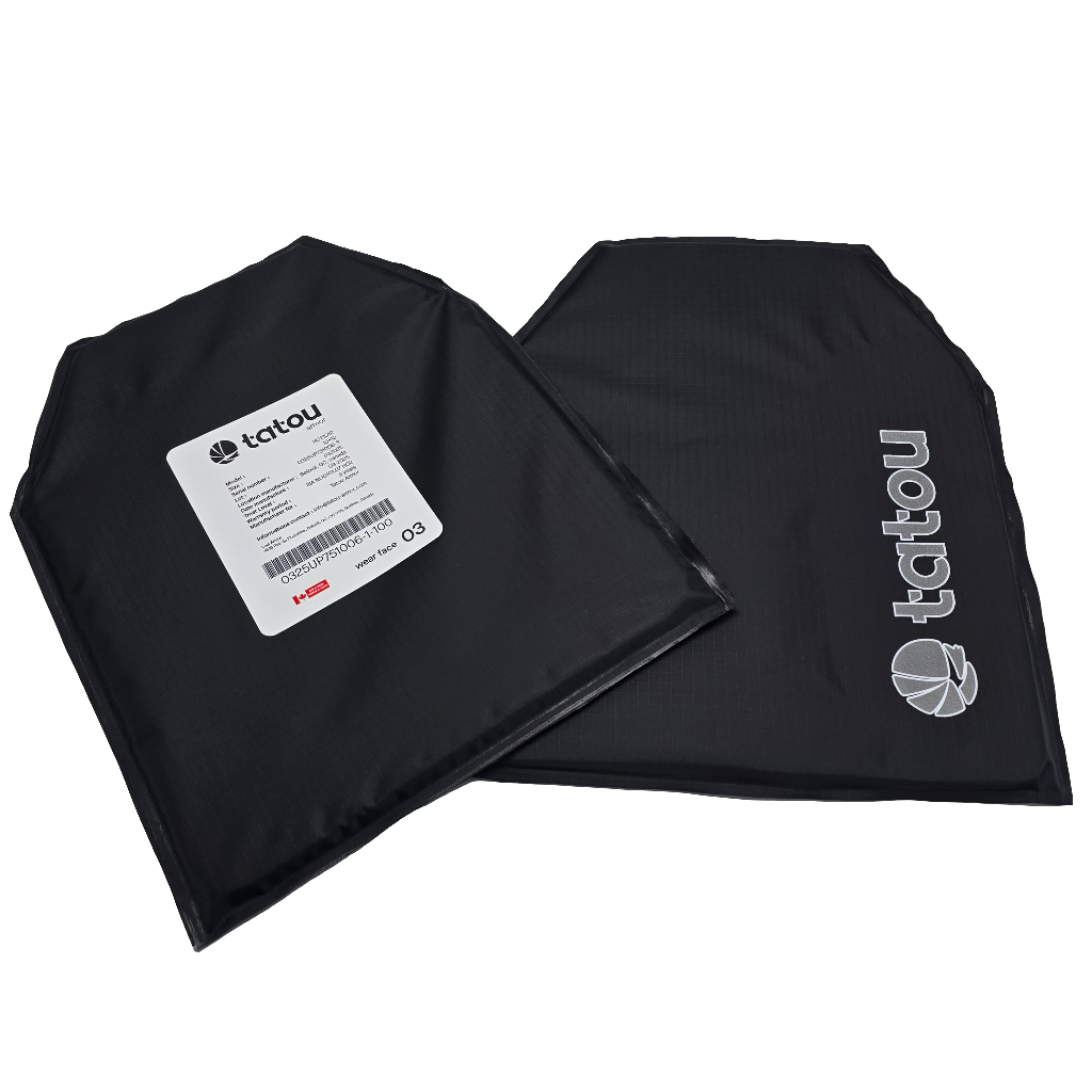 IIIA/HG2 SOFT ARMOR 10x12 SAPI - TATOU ARMOR - FairD Canada