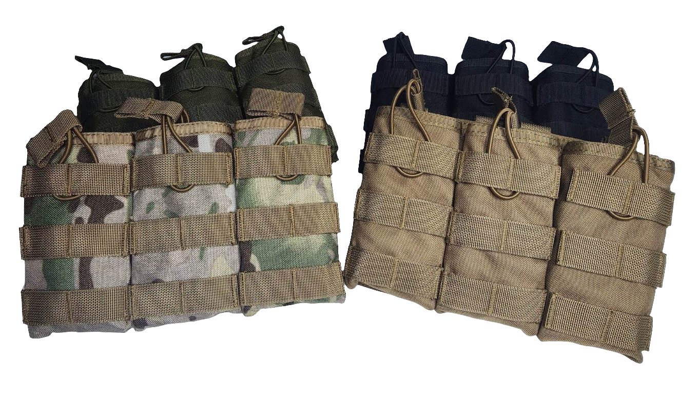 TRIPLE STACKER TACTICAL BUNGEE MAG POUCH - FairD Canada