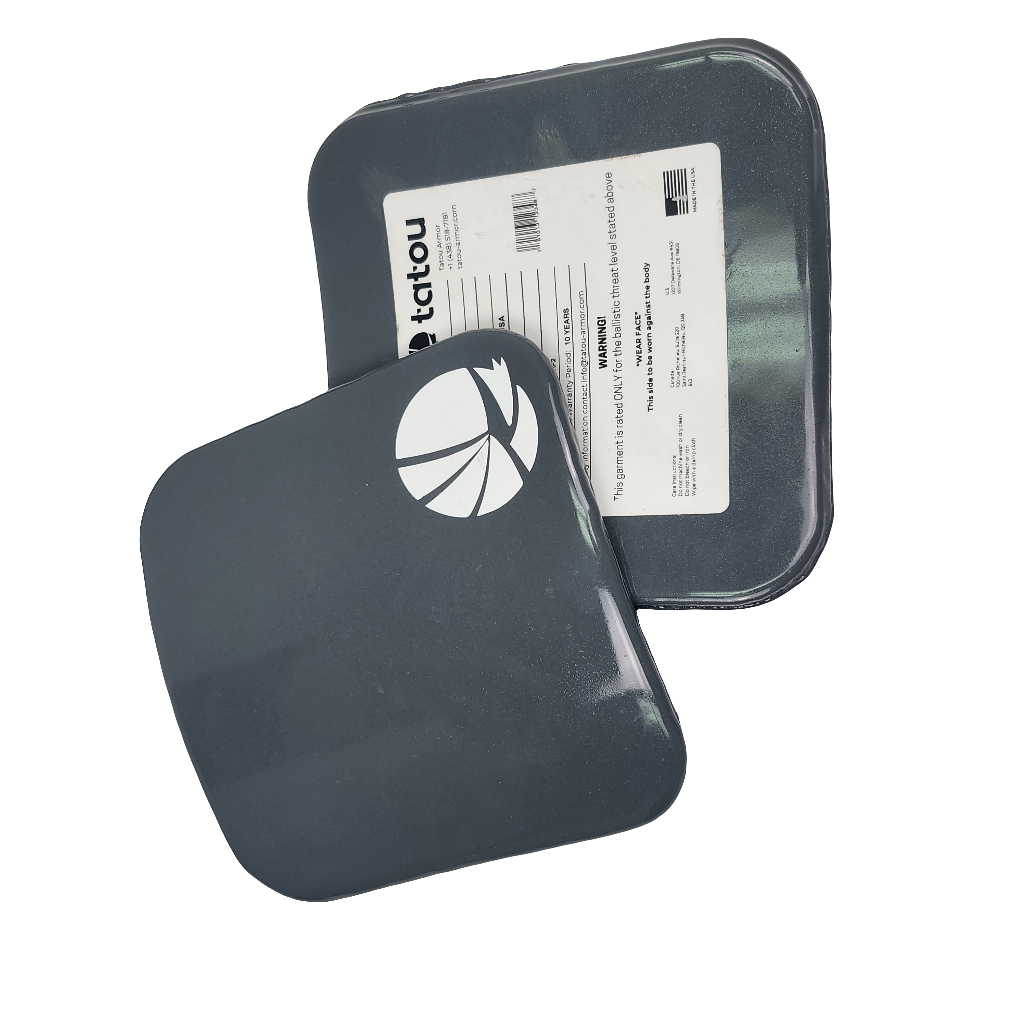 Level III+ 6 x 6 Side Hard Plate TATOU-ARMOR - FairD Canada