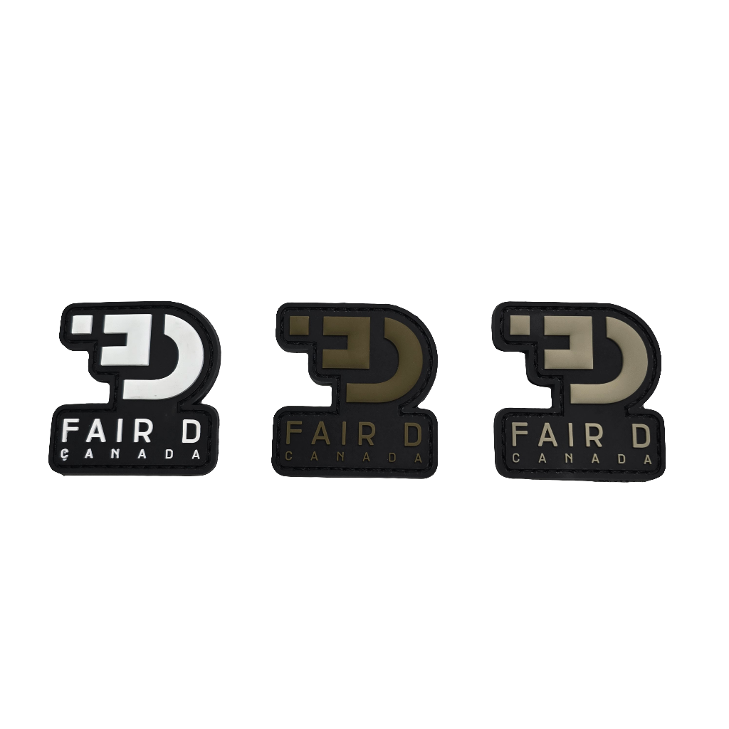 Velcro pvc patch FairD - FairD Canada