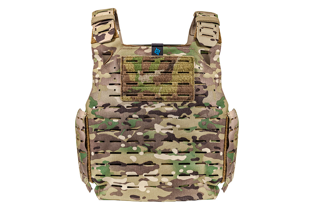 Blue Force Gear PLATEminus 6 Multicam - Front of Plate carrier