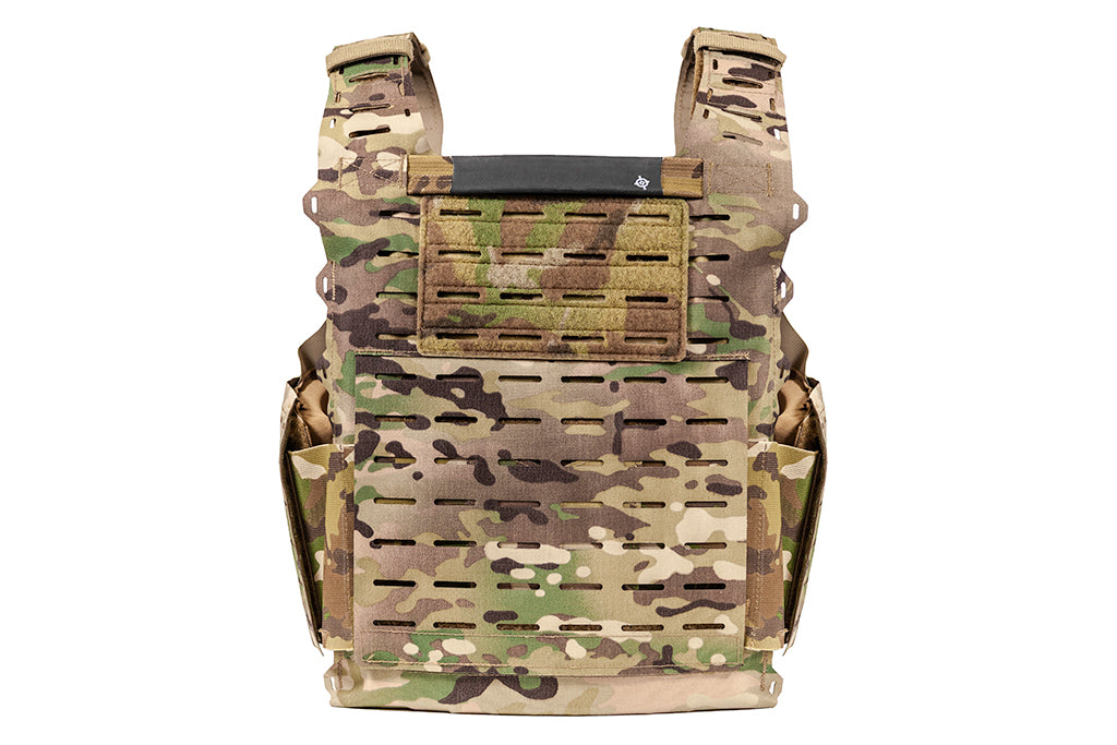 Blue Force Gear PLATEminus 6 Multicam - Back of plate carrier