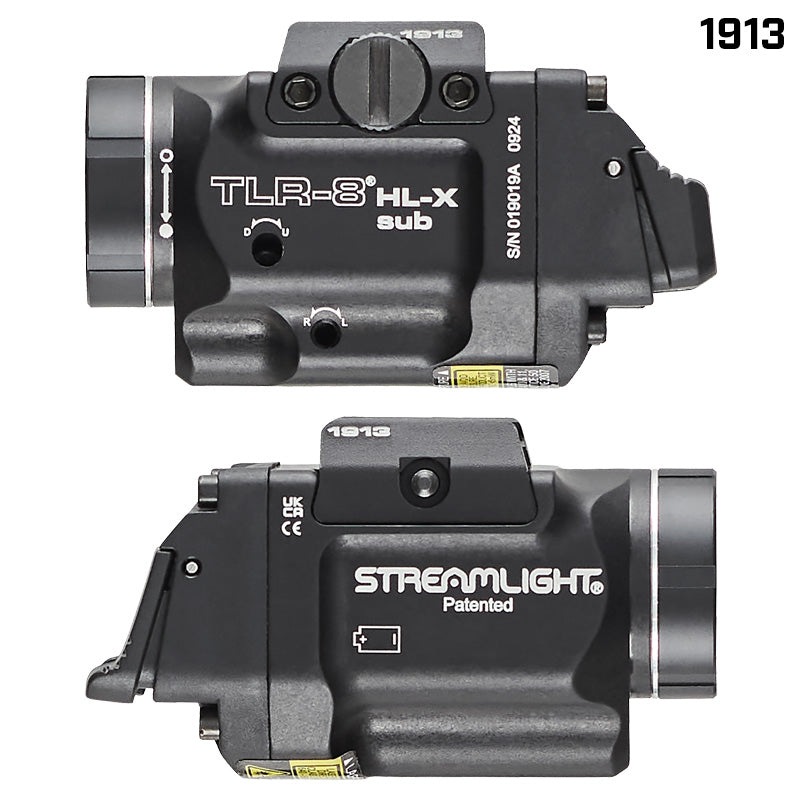 TLR-8® HL-X SUB GUN LIGHT WITH RED LASER 1913