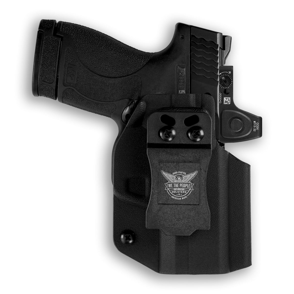 Smith & Wesson M&P Shield Plus Red Dot Optic Cut IWB Holster – Black / Right