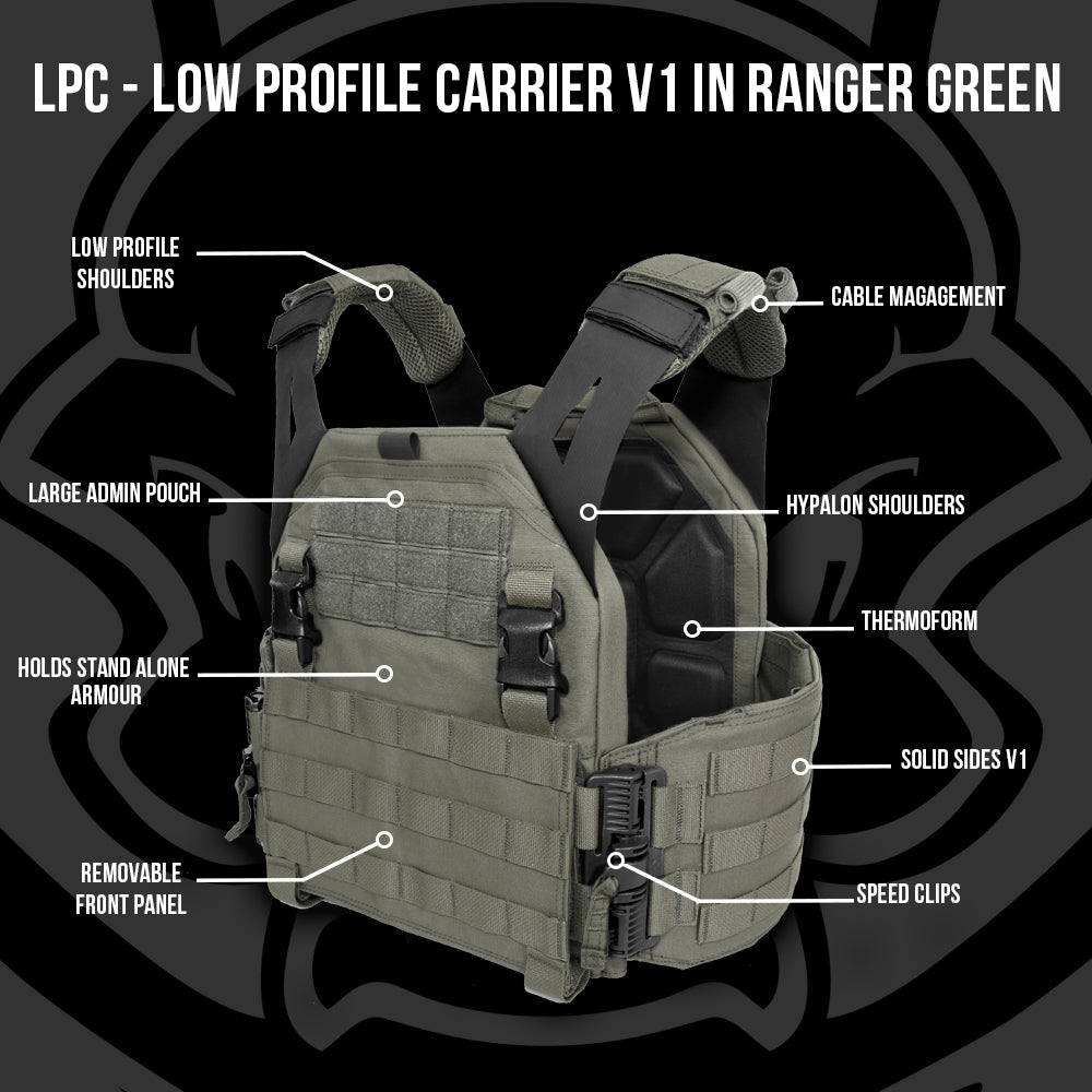 Warrior LPC V1 plate carrier molle - FairD Canada