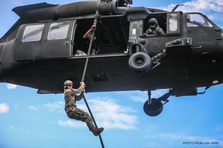 SPIE Rope – Tactical Extraction & Insertion Rope FUSION CLIMBING