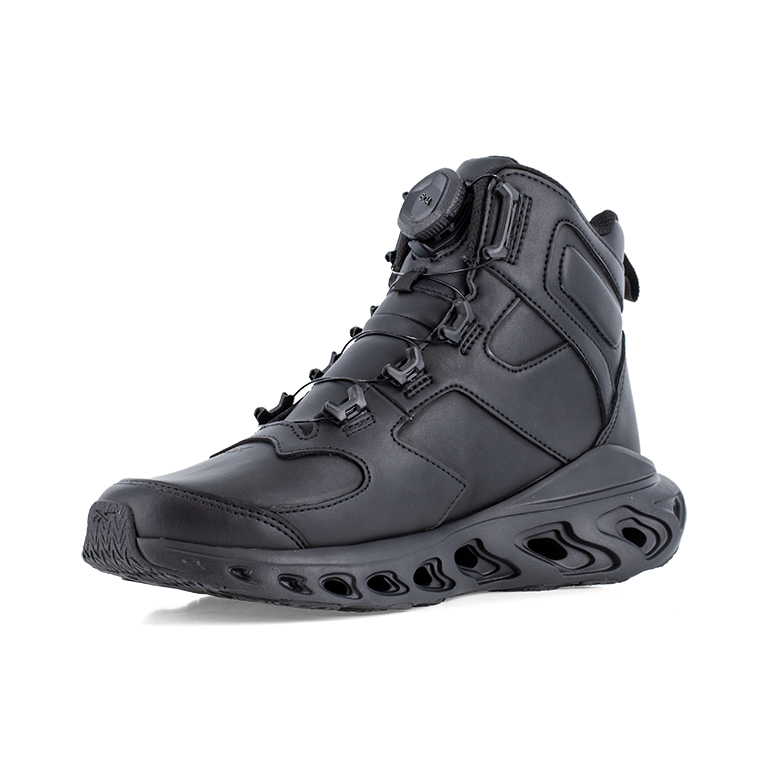 Reebok RB5461 black 6-inch BOA tactical boot — left angle