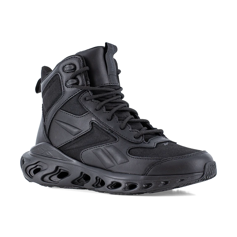 Reebok RB5462 black 6-inch tactical boot — right angle