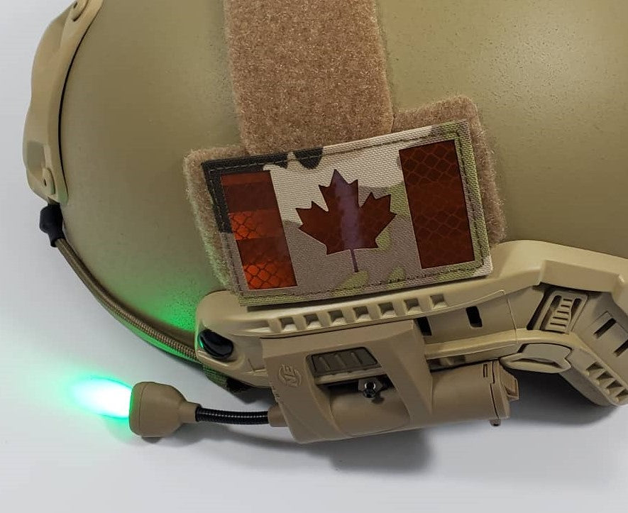 TACTICAL HELMET LIGHT RED, GREEN, WHITE - FairD Canada
