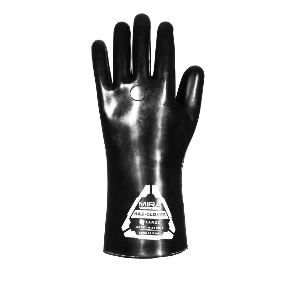 MIRA Safety HAZ-GLOVES® - Butyl Gloves for CBRN Protection FairD Canada