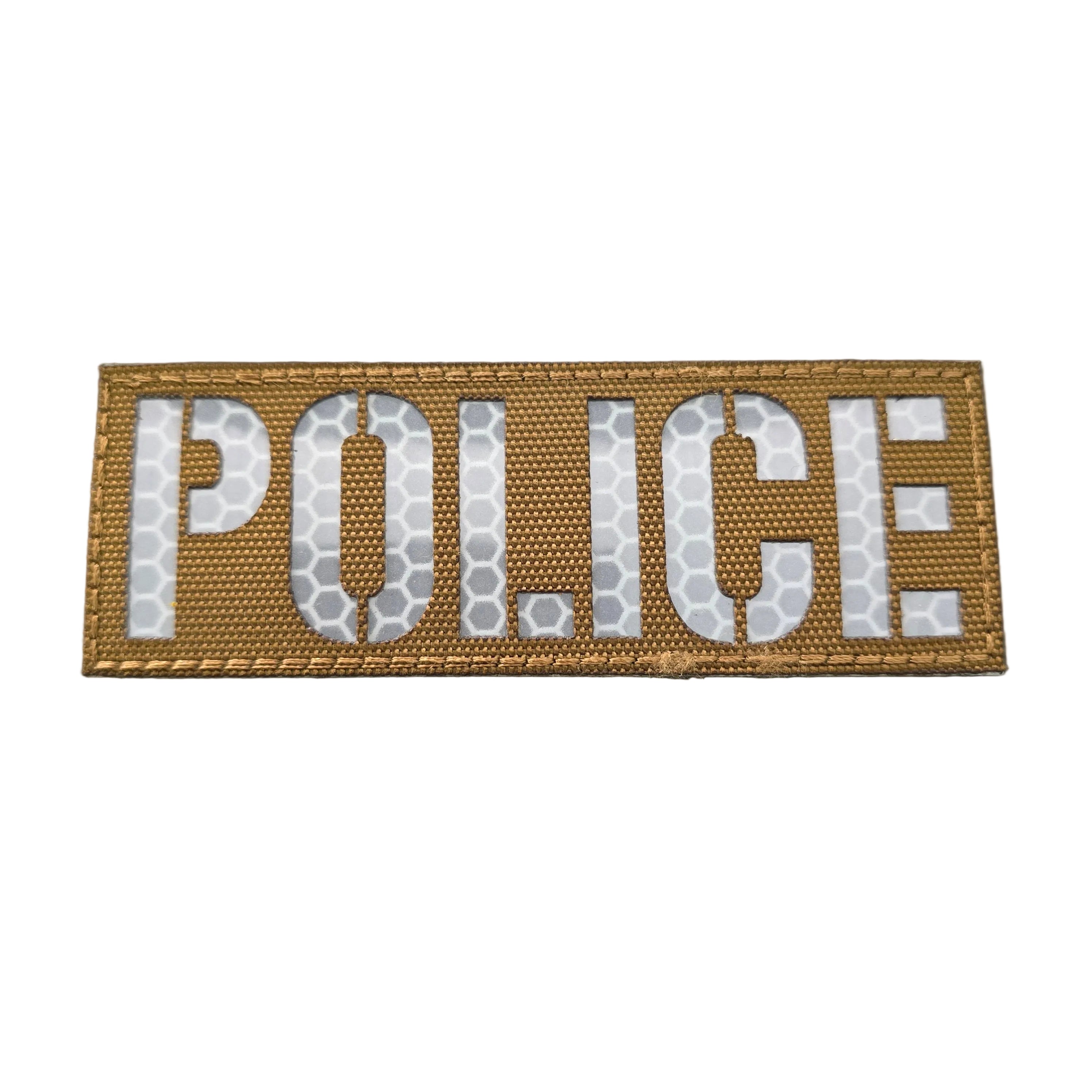 POLICE Reflective Patch – 4” x 1.25” High Visibility FairD Canada