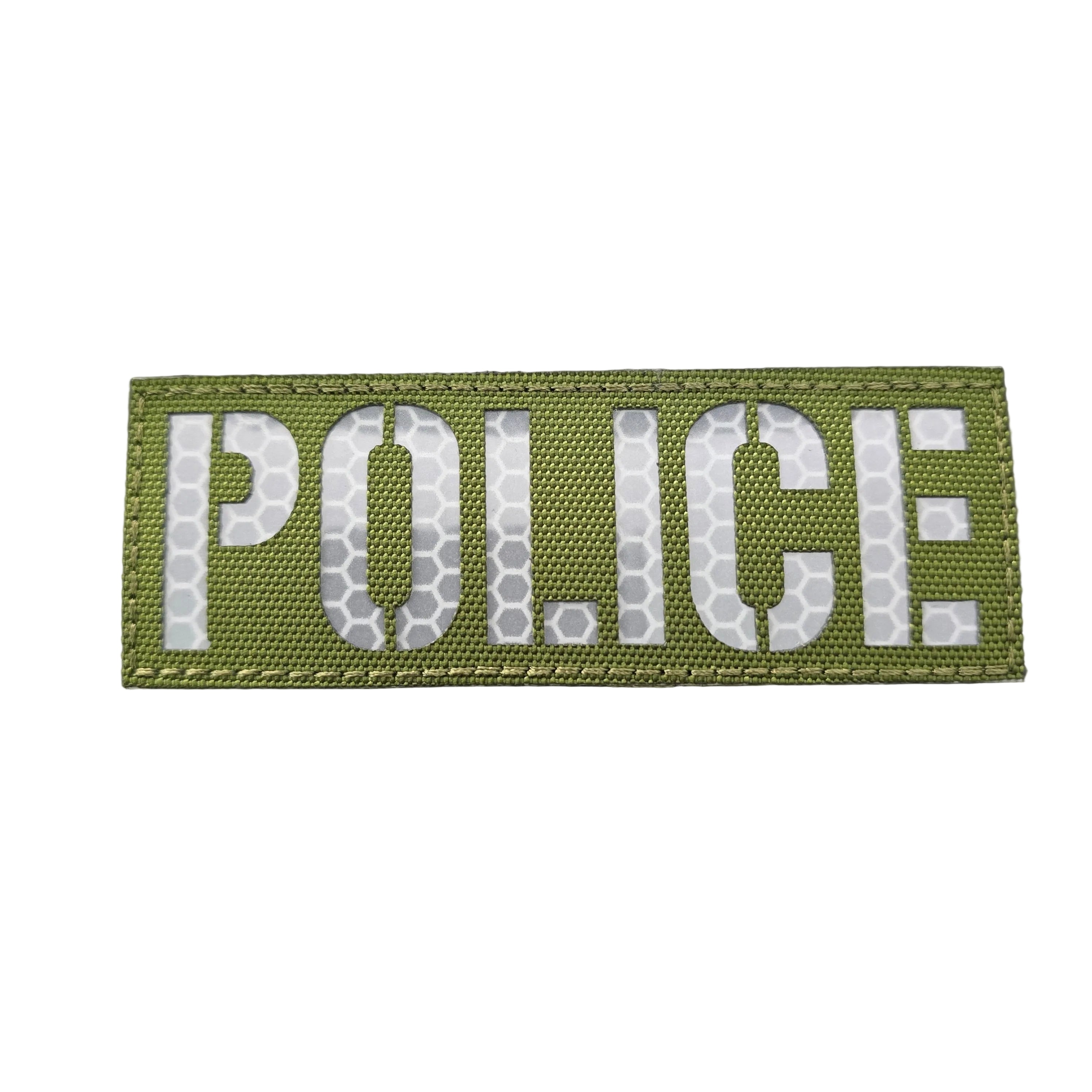 POLICE Reflective Patch – 4” x 1.25” High Visibility FairD Canada