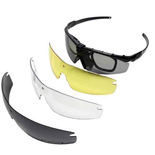 SHOOTING GLASSES WITH 3 INTERCHANGEABLE LENS - FairD Canada