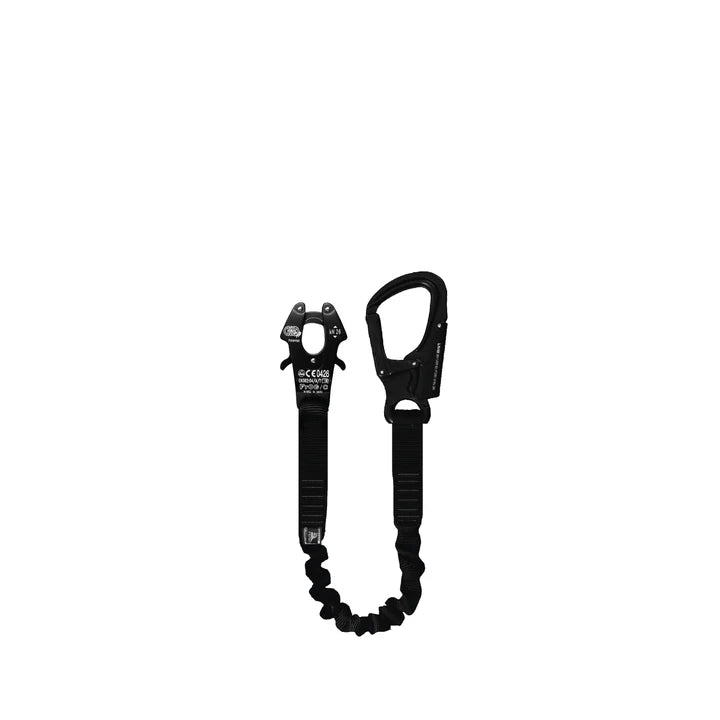 Helo Retention Lanyard with Kong Frog Cable & Snap Hook FUSION CLIMBING