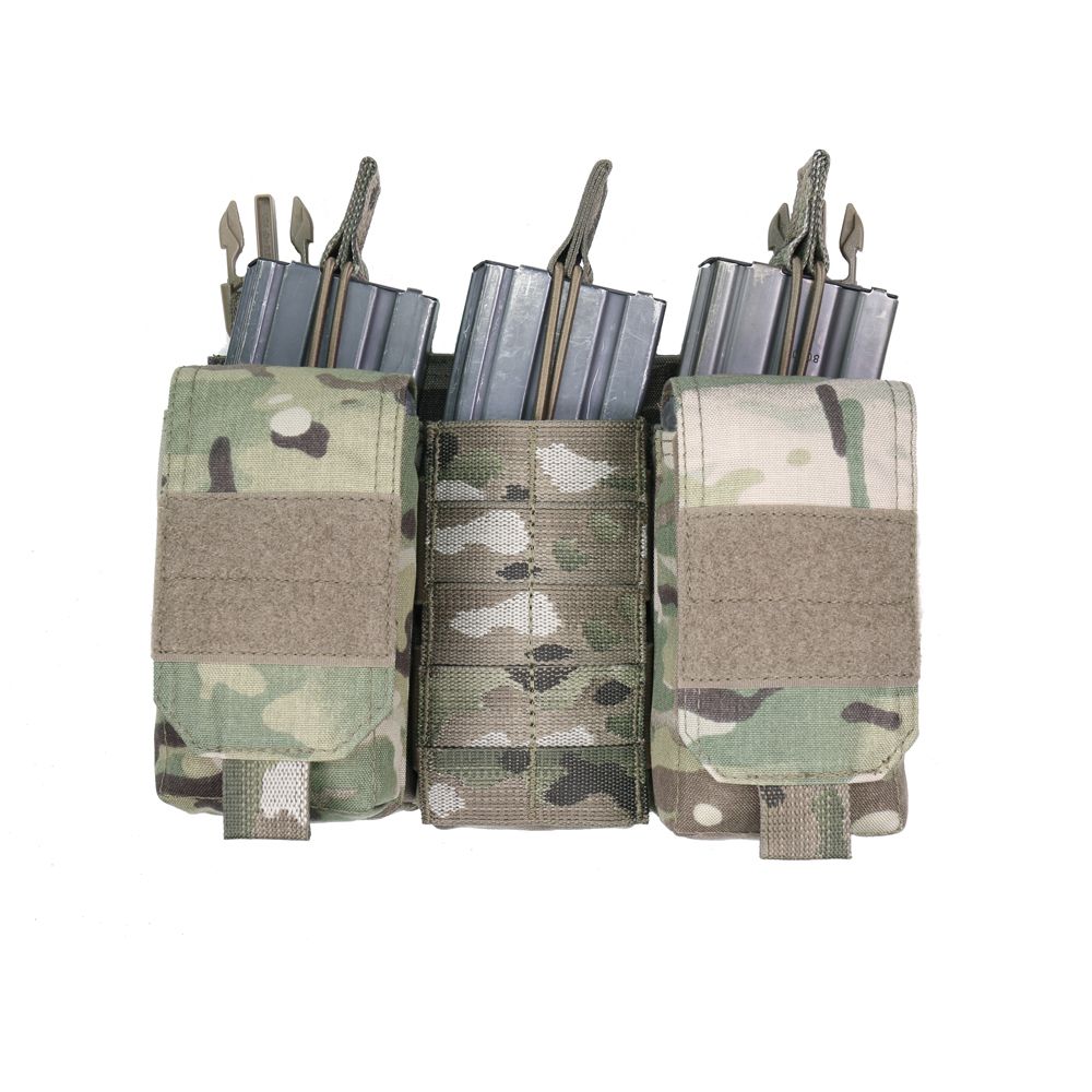 Warrior Detachable Front Panel MK1 (3x 5.56 Mag Pouches and 2 Utility Pouches) Multicam WARRIOR ASSAULT SYSTEMS