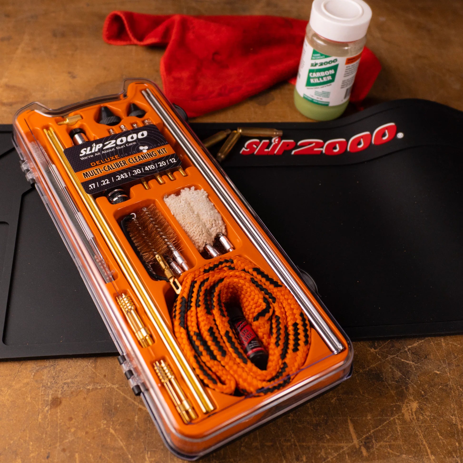 Deluxe Multi-Caliber Cleaning Kit  - .17 / .22 / .243 / .25 / .30 Cal / .410 / 20 / 12 Gauge FairD Canada