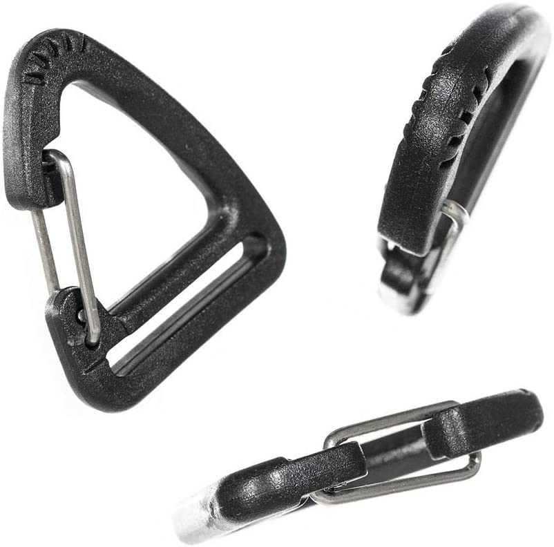 TRIANGLE PLASTIC CARABINER