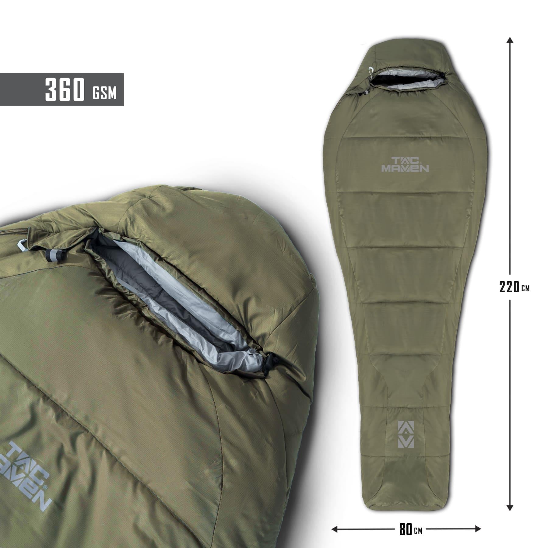 MUMMY SLEEPING BAG 360GR/M² D19003 - FairD Canada