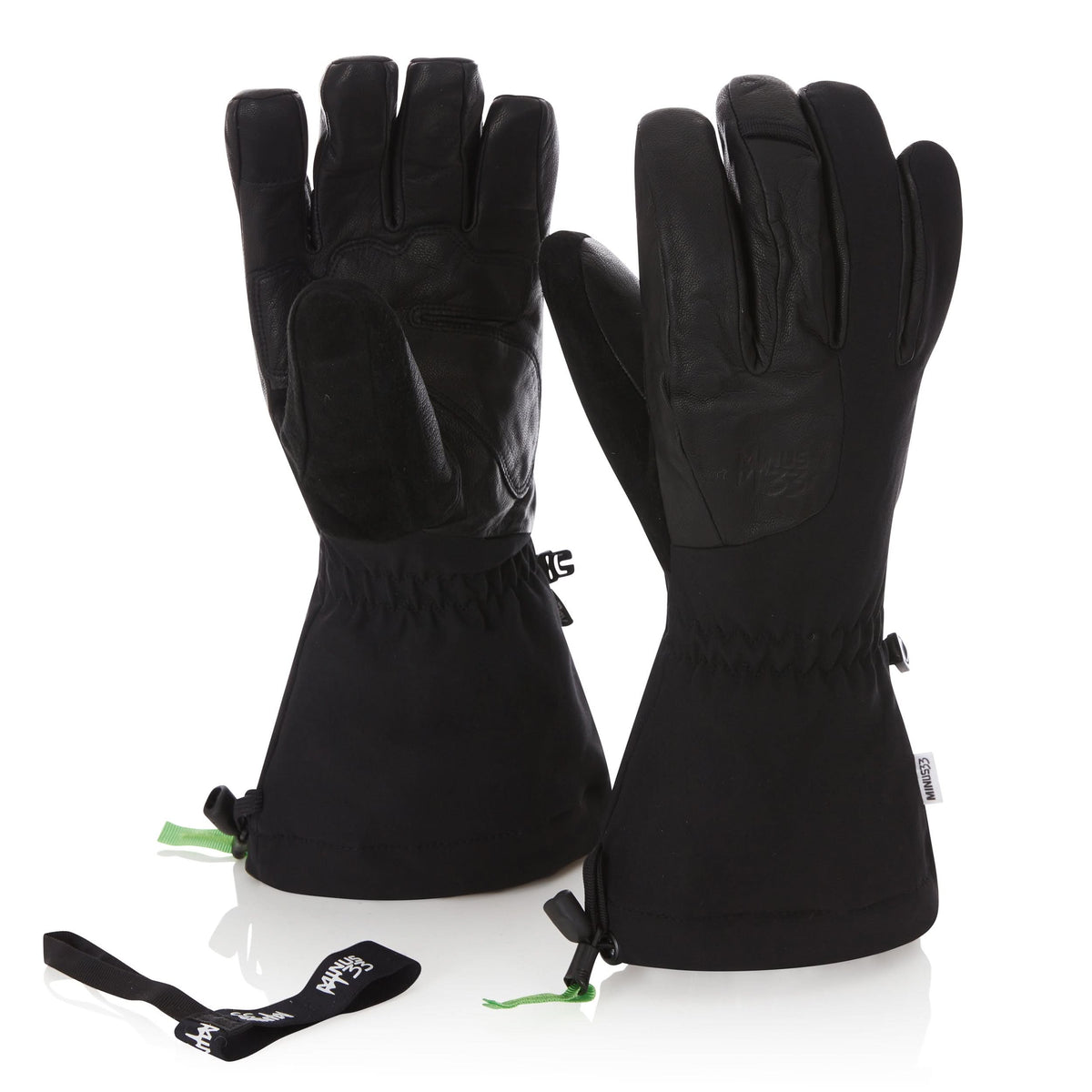 Minus33 Expedition Guide Glove WOOLTEK - Black / XL