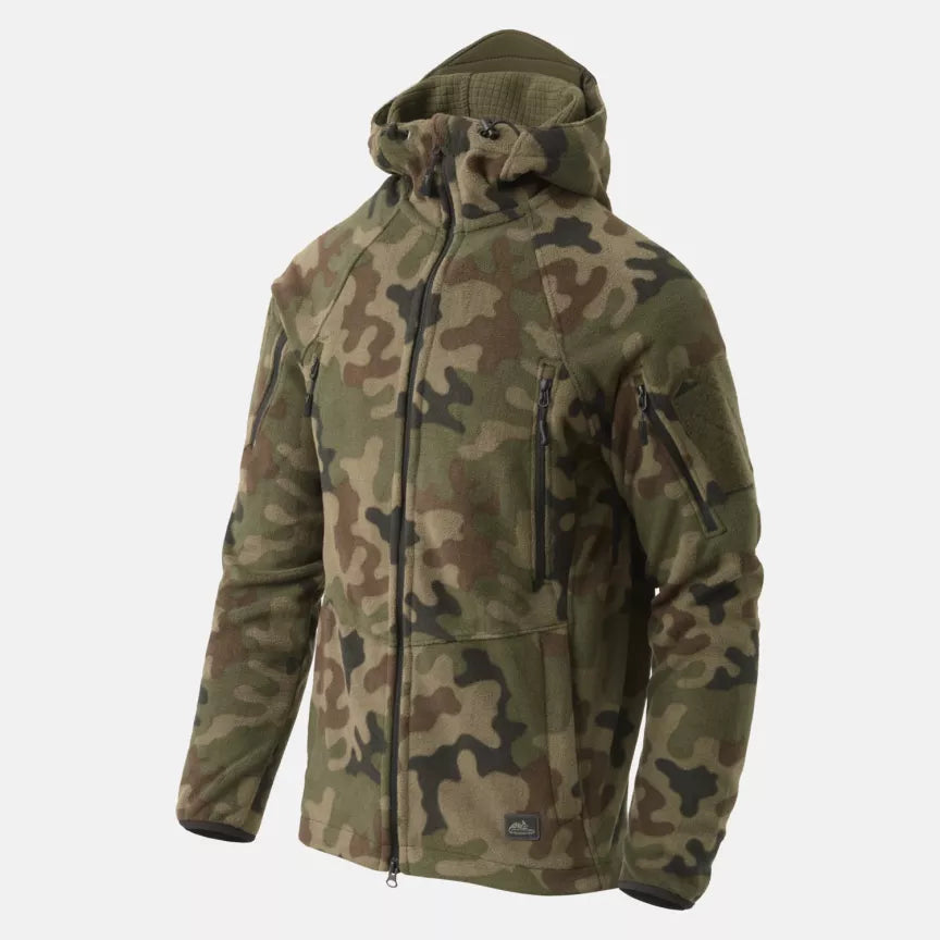 Helikon-Tex Patriot Jacket MK2 Hybrid Fleece — PL Woodland