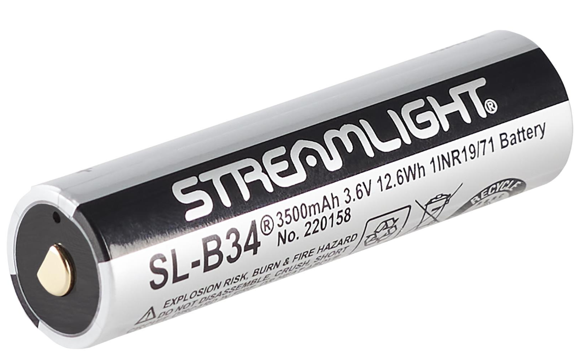 Streamlight SL-B34 rechargeable battery pack, one battery, part 22131