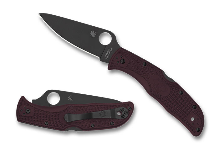 SPYDERCO Endela® Lightweight Micro-Melt® PD#1 Black Blade