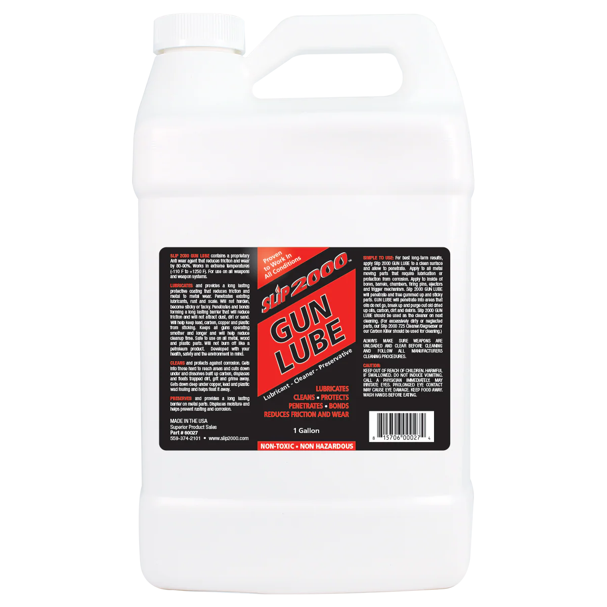 Gun Lube: Firearm Lubrication and Maintenance Simplified slip2000