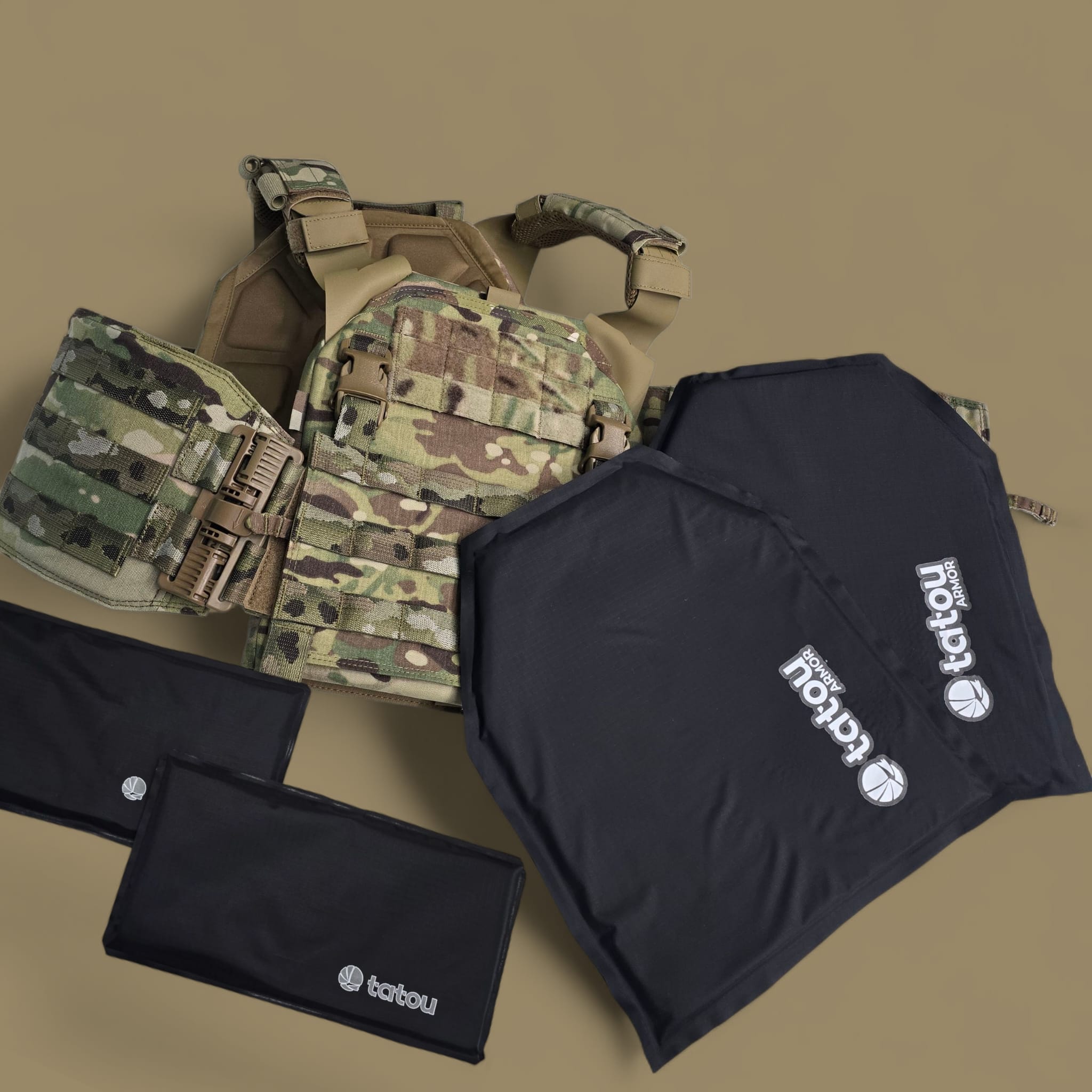 Bundle LPC plate carrier & IIIA soft Armor - FairD Canada