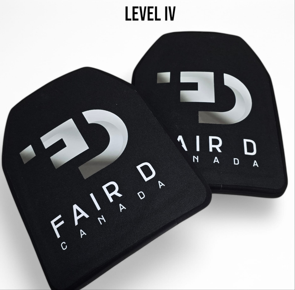 Level IV stand alone hard armor plate 11×14