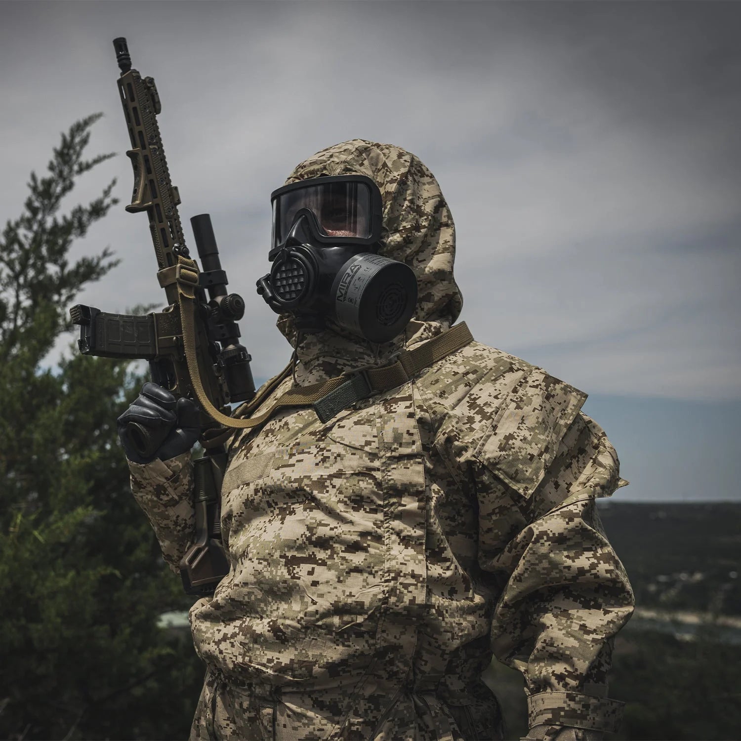MIRA Safety MOPP-1 CBRN Protective Suit: Military-Standard Semi-Permeable Protection MIRA
