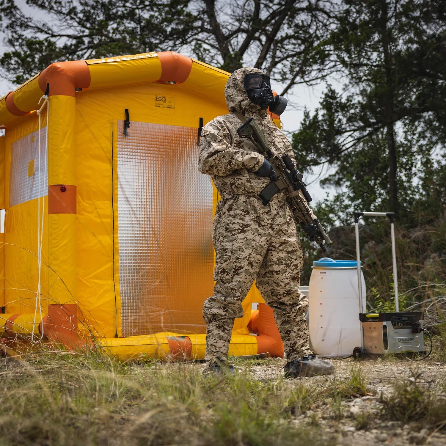 MIRA Safety MOPP-1 CBRN Protective Suit: Military-Standard Semi-Permeable Protection MIRA