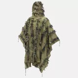 Helikon-Tex® Leaf Ghillie Poncho – 3D Woodland Camouflage HELIKON TEX