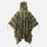 Helikon-Tex® Leaf Ghillie Poncho – 3D Woodland Camouflage HELIKON TEX