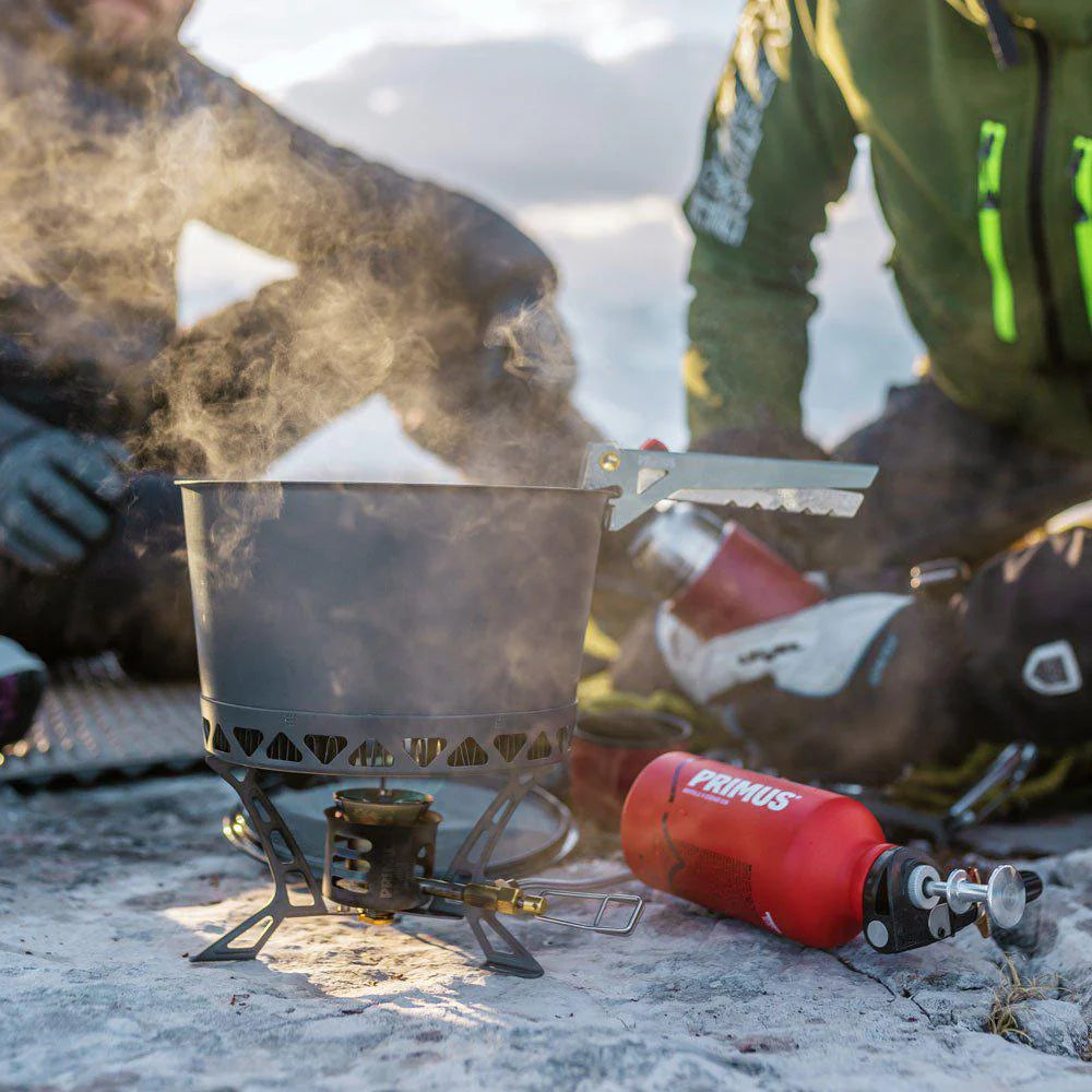 OmniLite Ti Multi-Fuel Stove w/ Fuel Bottle & Pouch primus