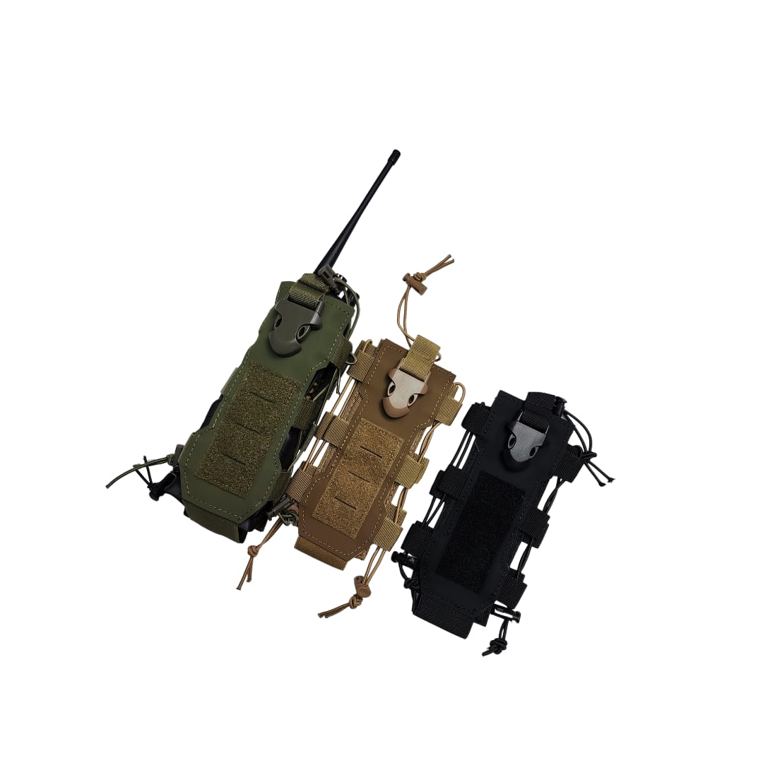 LASER CUT DESIGN MOLLE RADIO POUCH HOLDER