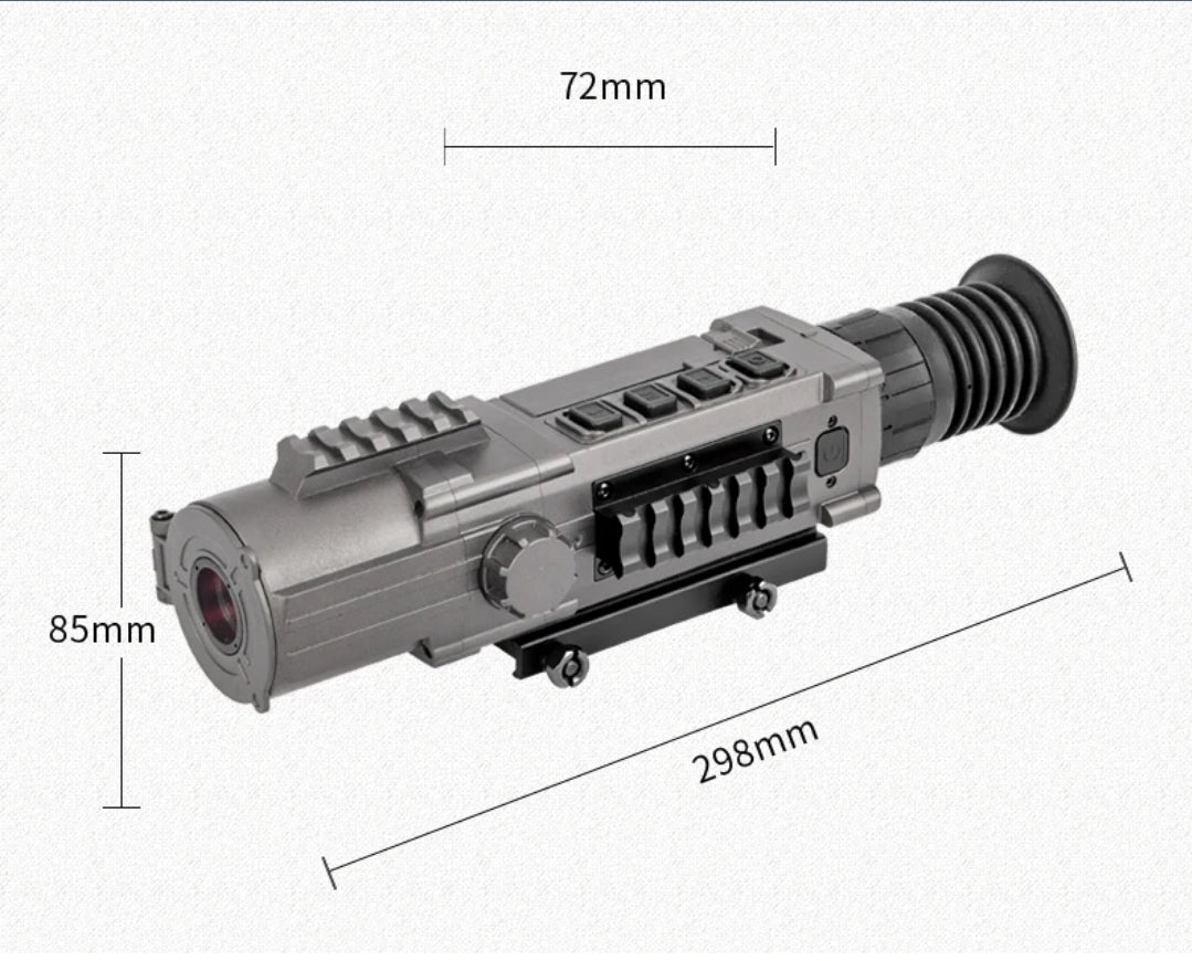 Digital night vision scope IR